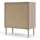 Rome Oak & White Finish 3 Chest Of Drawers