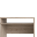 Rome Oak & White Finish Wooden 1 Door Desk