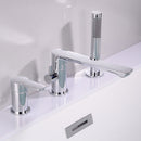 Rotatable Bathroom Tap & Hand Shower Set by Lavishway | Bathtub Faucets-49291