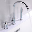 Rotatable Bathroom Tap & Hand Shower Set by Lavishway | Bathtub Faucets-49294