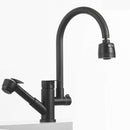Swivel Rotatable Spout Kitchen Tap With Gun Spray by Lavishway | Kitchen Faucets-48538