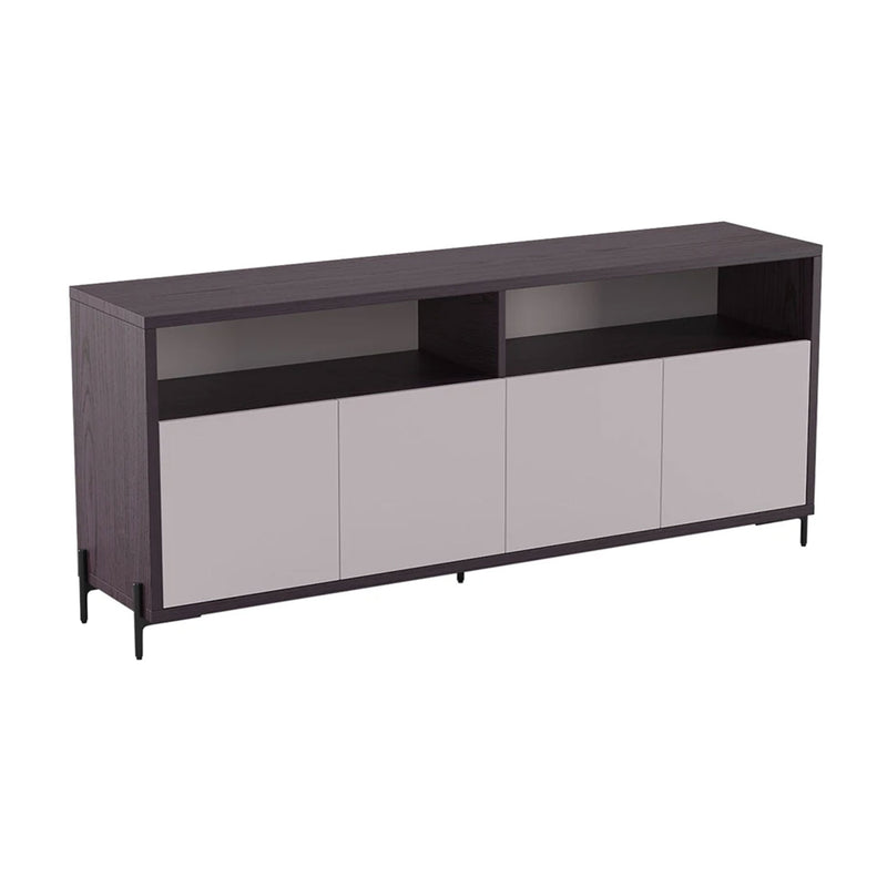Rowan White High Gloss 4 Doors Sideboard by Lavishway | Sideboards-23034