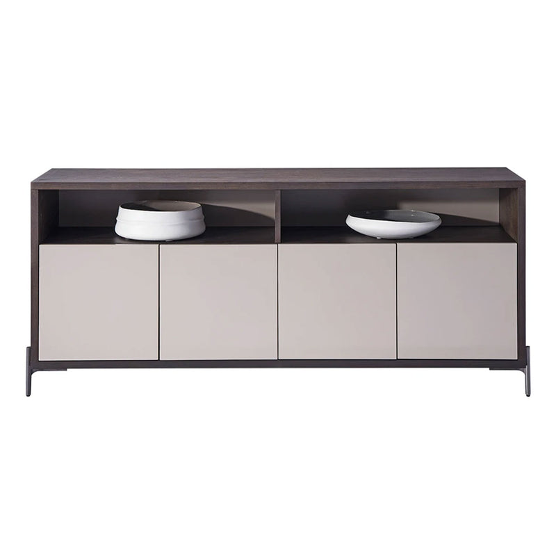 Rowan White High Gloss 4 Doors Sideboard by Lavishway | Sideboards-23035