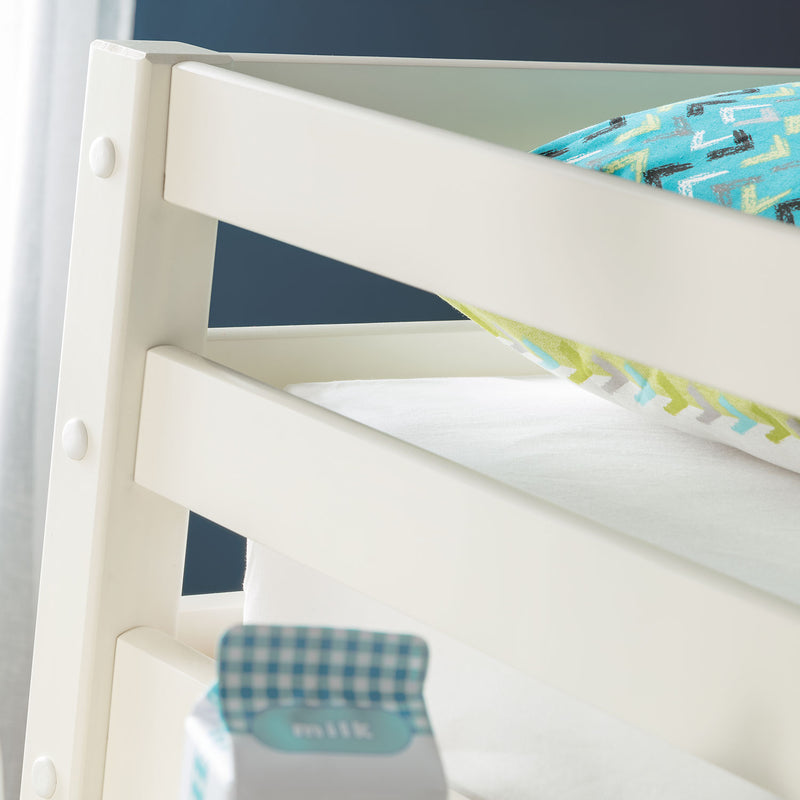 Roxy Pine Sleepstation With Pull Out Desk by Lavishway | Wooden Beds-61003