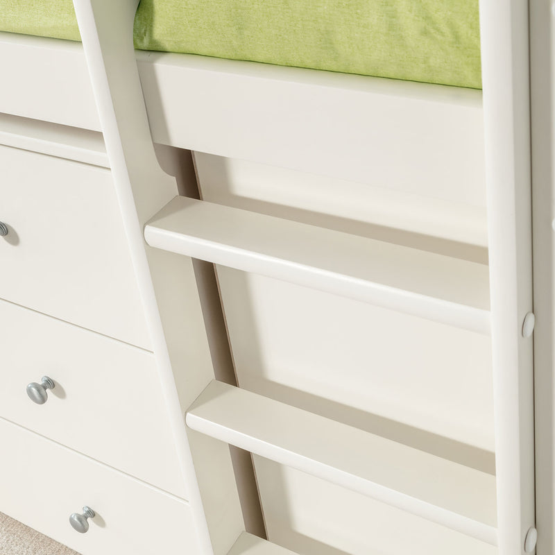 Roxy Pine Sleepstation With Pull Out Desk by Lavishway | Wooden Beds-61006