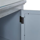 Russell Grey Painted Chest & Wall Mirror by Lavishway | Wall Mirrors-24022