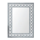 Russell Grey Painted Chest & Wall Mirror by Lavishway | Wall Mirrors-24012