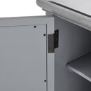 Russell Grey Painted 2 Doors TV Unit by Lavishway | TV Units Cabinets-23872