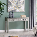 Russell Grey Painted 2 Drawers Console Table by Lavishway | Hallway Console Table-23967