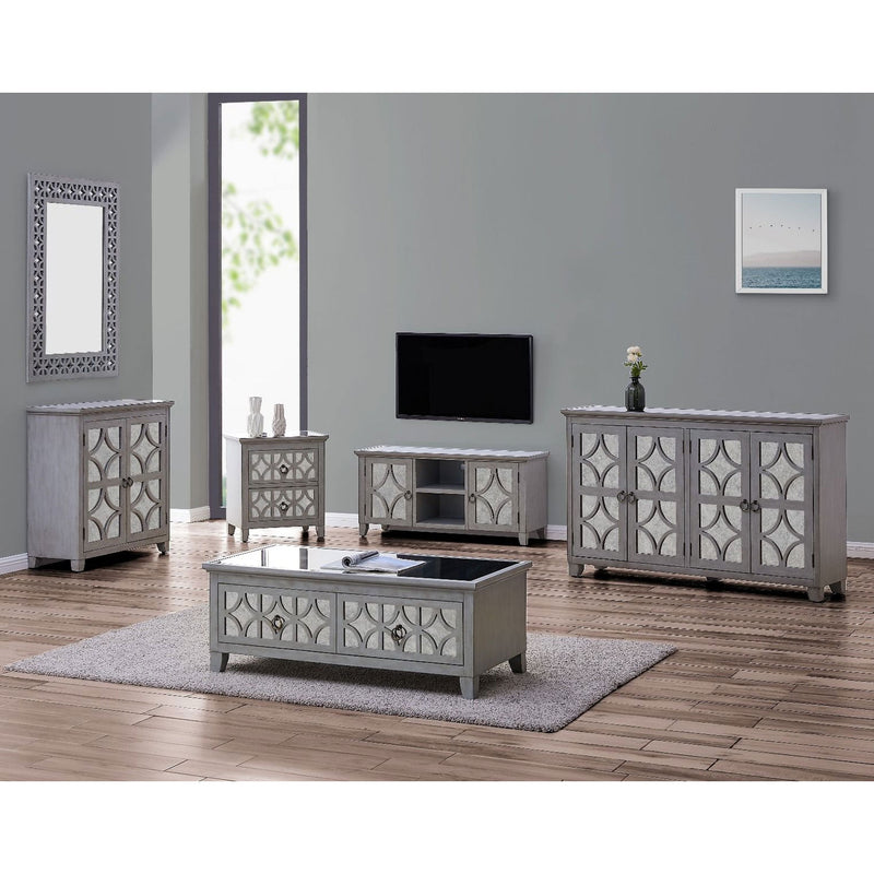 Russell Grey Painted 2 Drawers Console Table by Lavishway | Hallway Console Table-23975