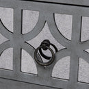 Russell Grey Painted 2 Drawers Side Table by Lavishway | Side Tables-24062