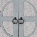 Russell Grey Painted 4 Doors Wooden Sideboard by Lavishway | Sideboards-24055