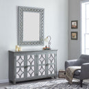 Russell Grey Painted Sideboard & Wall Mirror by Lavishway | Wall Mirrors-23889