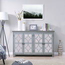 Russell Grey Painted Sideboard & Wall Mirror by Lavishway | Wall Mirrors-23892