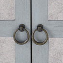 Russell Grey Painted Sideboard & Wall Mirror by Lavishway | Wall Mirrors-23902