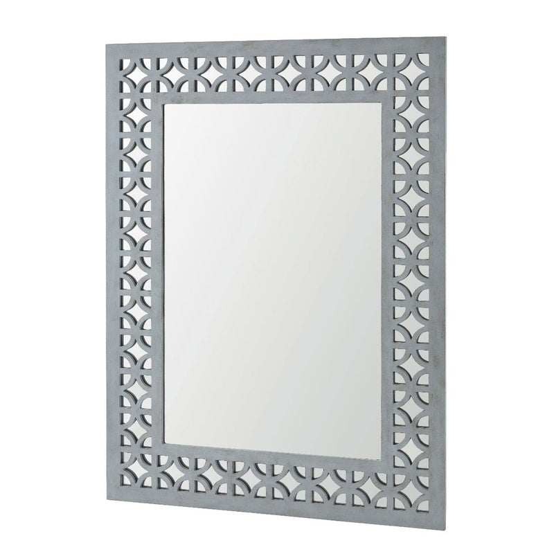 Russell Grey Painted Console Table & Mirror by Lavishway | Wall Mirrors-23955