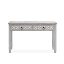 Russell Grey Painted Console Table & Mirror by Lavishway | Wall Mirrors-23952