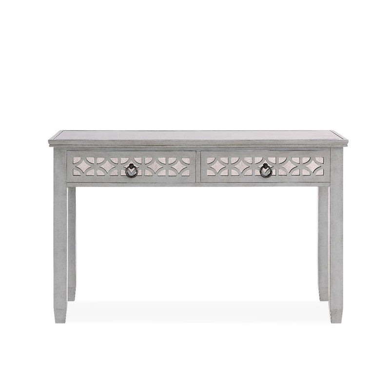 Russell Grey Painted Console Table & Mirror by Lavishway | Wall Mirrors-23952