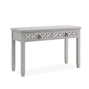 Russell Grey Painted Console Table & Mirror by Lavishway | Wall Mirrors-23954
