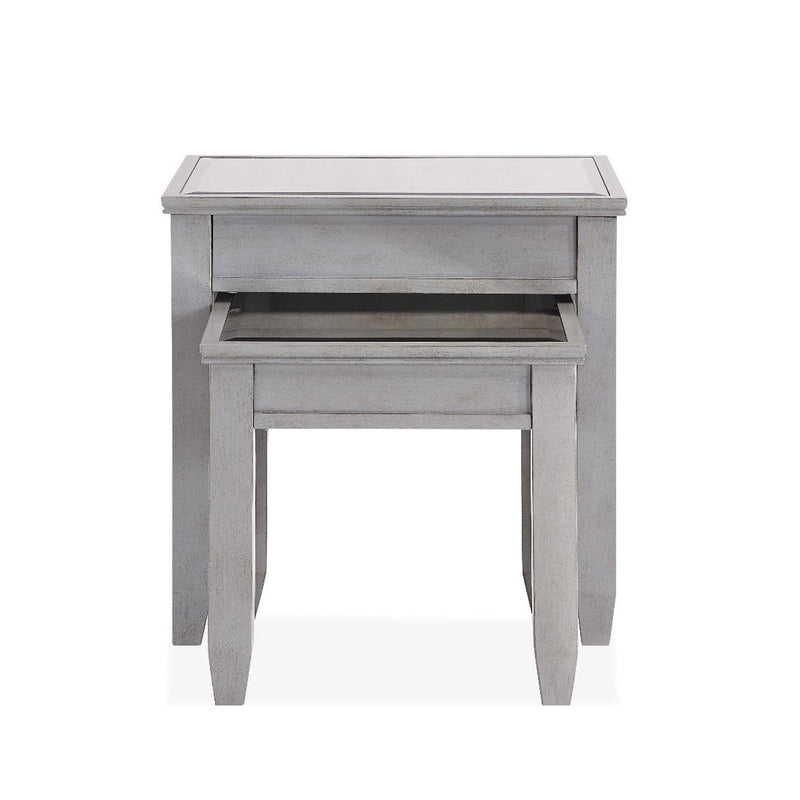 Russell Grey Painted Nest Of 2 Tables by Lavishway | Nest of Tables-23918