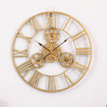 Rustic Gear Design Decorative Wall Clock by Lavishway | Wall Clocks-50685