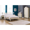 Salerno Solid Oak 1 Drawer Bedside Table by Lavishway | Bedside Tables-60920