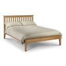 Salerno Solid Oak Shaker Bed Frame by Lavishway | Wooden Beds-60934