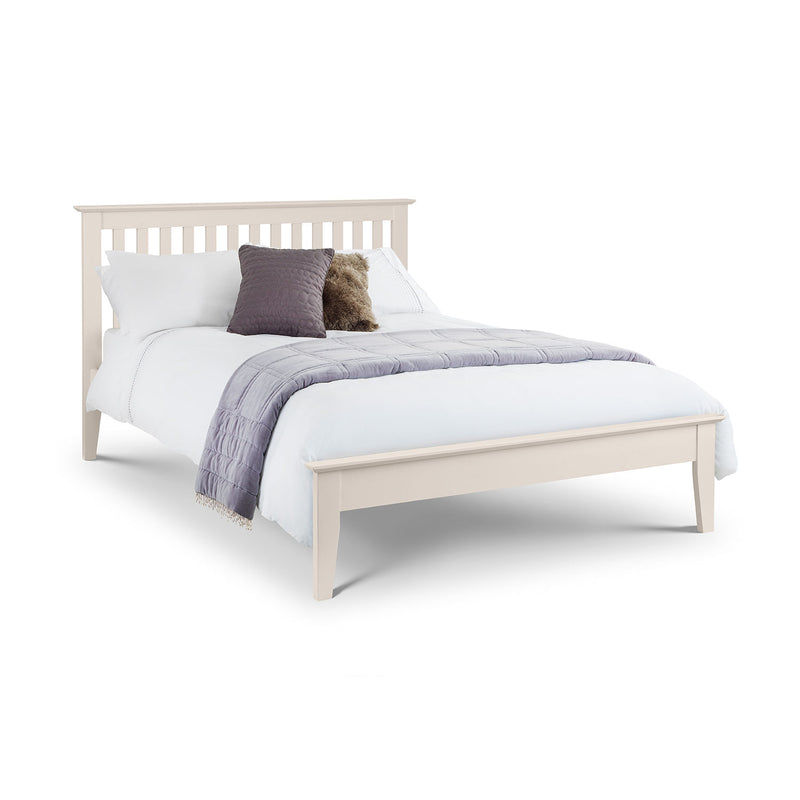 Salerno Solid Oak Shaker Bed Frame by Lavishway | Wooden Beds-60933
