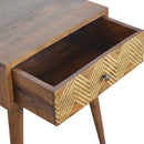 Salisbury 1 Drawer Bedside Table by Lavishway | Bedside Tables-21989