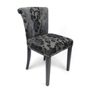 Sandringham Velvet Dining Chair Set of 2 by Lavishway | Dining Chairs-37549