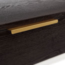 Sanremo Golden Frame Console Table by Lavishway | Hallway Console Table-24116