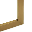 Sanremo Golden Frame Round Dining Table by Lavishway | Dining Tables-24096