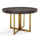 Sanremo Golden Frame Round Dining Table by Lavishway | Dining Tables-24092