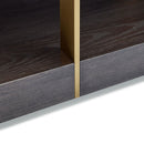 Sanremo Golden Frame Square Coffee Table by Lavishway | Coffee Tables-24076