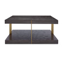 Sanremo Golden Frame Square Coffee Table by Lavishway | Coffee Tables-24072