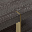 Sanremo Golden Frame Square Coffee Table by Lavishway | Coffee Tables-24073