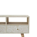 Santorini Taupe 2 Drawers Media Unit by Lavishway | TV Units Cabinets-59092