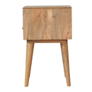 Sarina Resin Printed 1 Drawer Bedside Table by Lavishway | Bedside Tables-57599