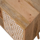 Sarina Resin Printed 4 Drawers Media Unit by Lavishway | TV Units Cabinets-57555