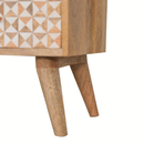 Sarina Resin Printed 4 Drawers Media Unit by Lavishway | TV Units Cabinets-57554