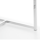 Scala White Marble Effect Top Dining Table by Lavishway | Dining Tables-60864