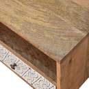 Sarina Geometric Printed 2 Drawers TV Unit by Lavishway | TV Units Cabinets-57491