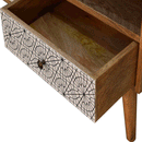 Sarina Geometric Printed 2 Drawers TV Unit by Lavishway | TV Units Cabinets-57490