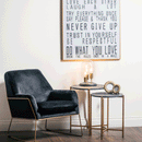 Gold & Black Marble Top Tables In Pair by Lavishway | Side Tables-51122