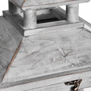 Set Of Three Cross Section Wooden Lanterns by Lavishway | Candle Holders-51322