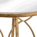 Lattice Glass Top Side Tables In Pair by Lavishway | Side Tables-51115