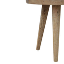 Nordic Patchwork Pattern Top Set Of 3 Stools by Lavishway | Nest of Tables-57461