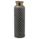 Seville Metallic Textured Lebes Vase by Lavishway | Vases-50911