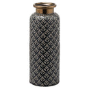 Seville Metallic Textured Lebes Vase by Lavishway | Vases-50910