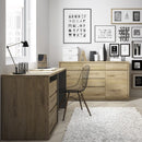 Shetland Oak Finish 6 Drawer Chest by Lavishway | Chest Of Drawers-44606